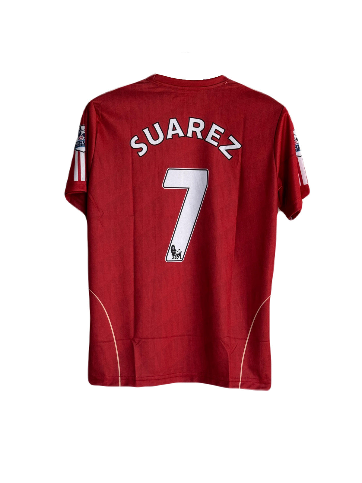 Liverpool 2010/11 home suarez half sleeve P165 - ms retro store