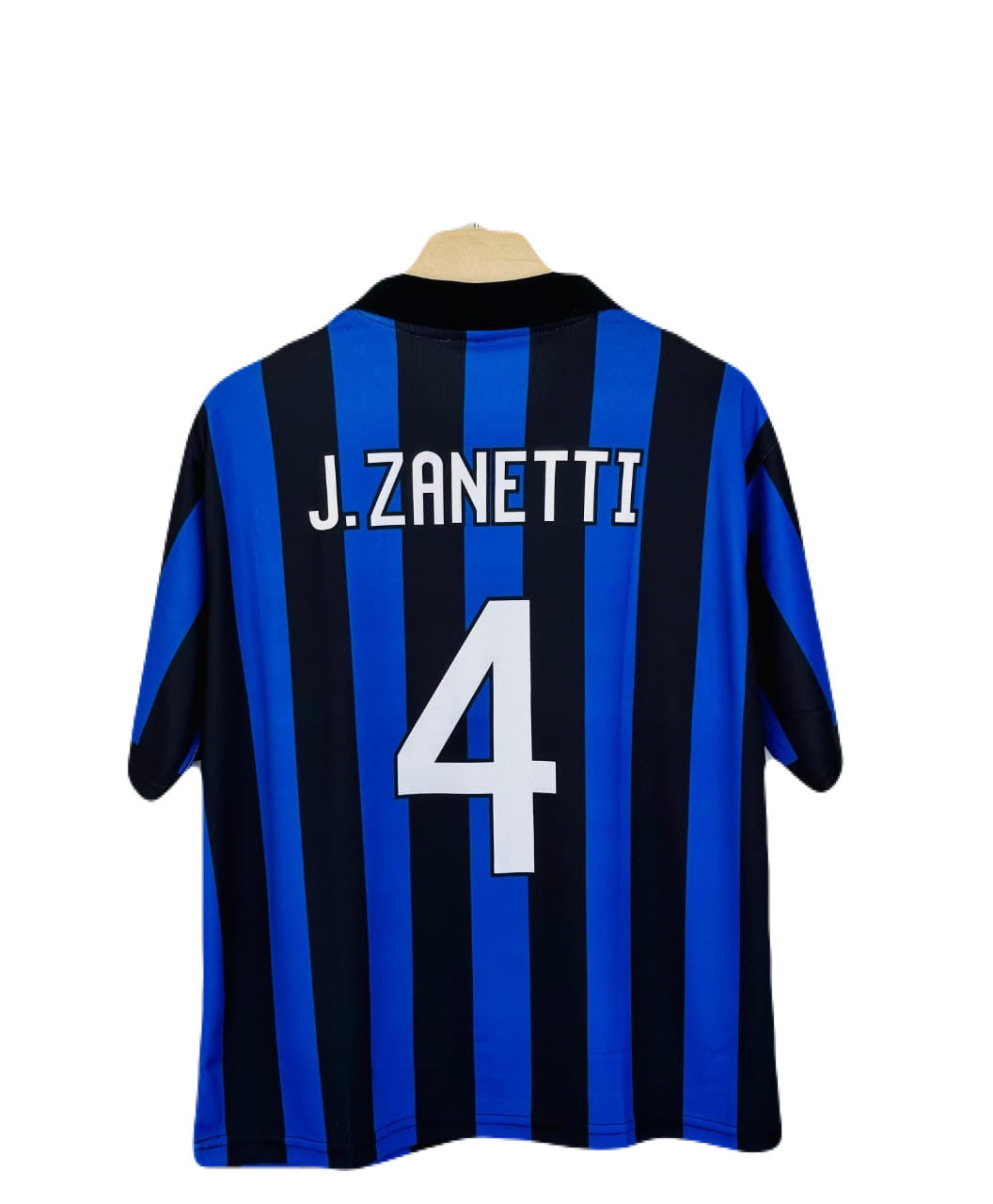 Inter milan 1997-98 Home Five Sleeve Collar P137 - Ms Retro Store