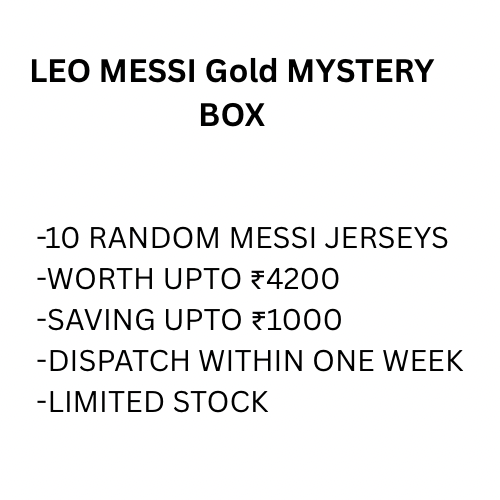 Lionel Messi Gold Mystery box by Ms Retro Store