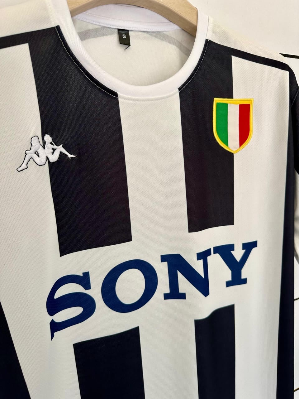 Juventus 1995-96 Home kit Zidane Embroidery Five sleeve P1113 - Ms Retro Store