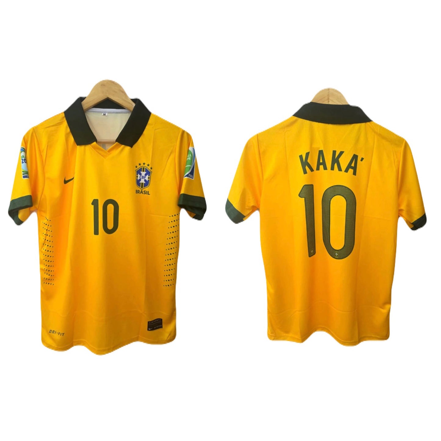 Brazil 2010 home jersey kaka - P702 ms retro store