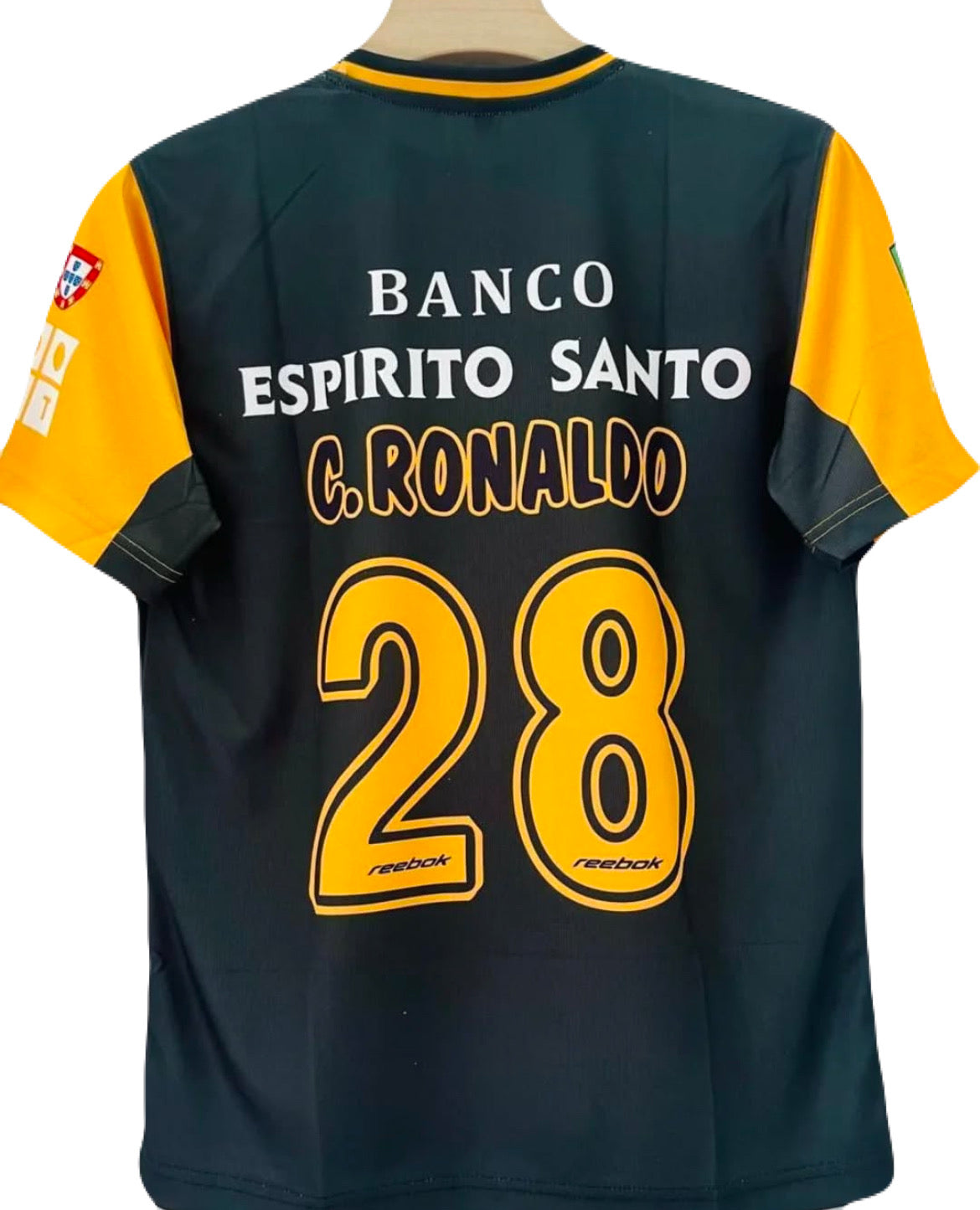 Sporting lisbon 2002/03 jersey ronaldo - P428 -ms retro store