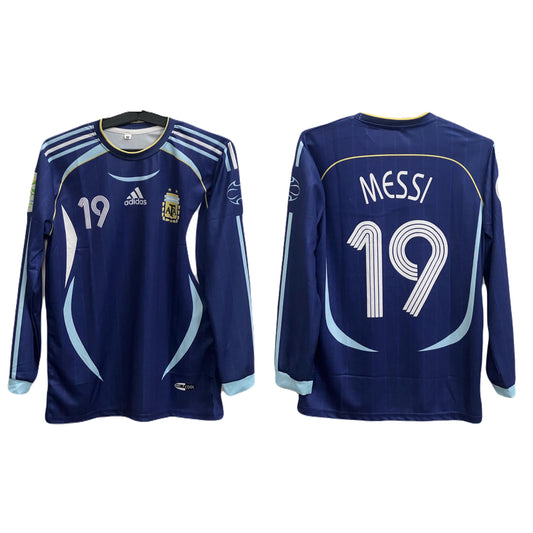 Messi 2006 argentina full sleeve  - ms retro store