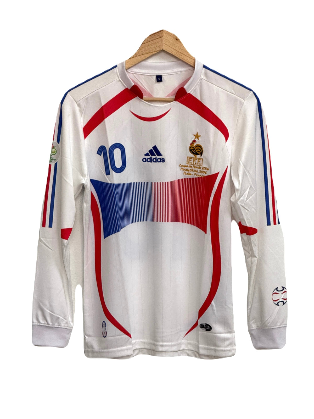 France 2006 away full sleeve premium zidane P3 - ms retro store
