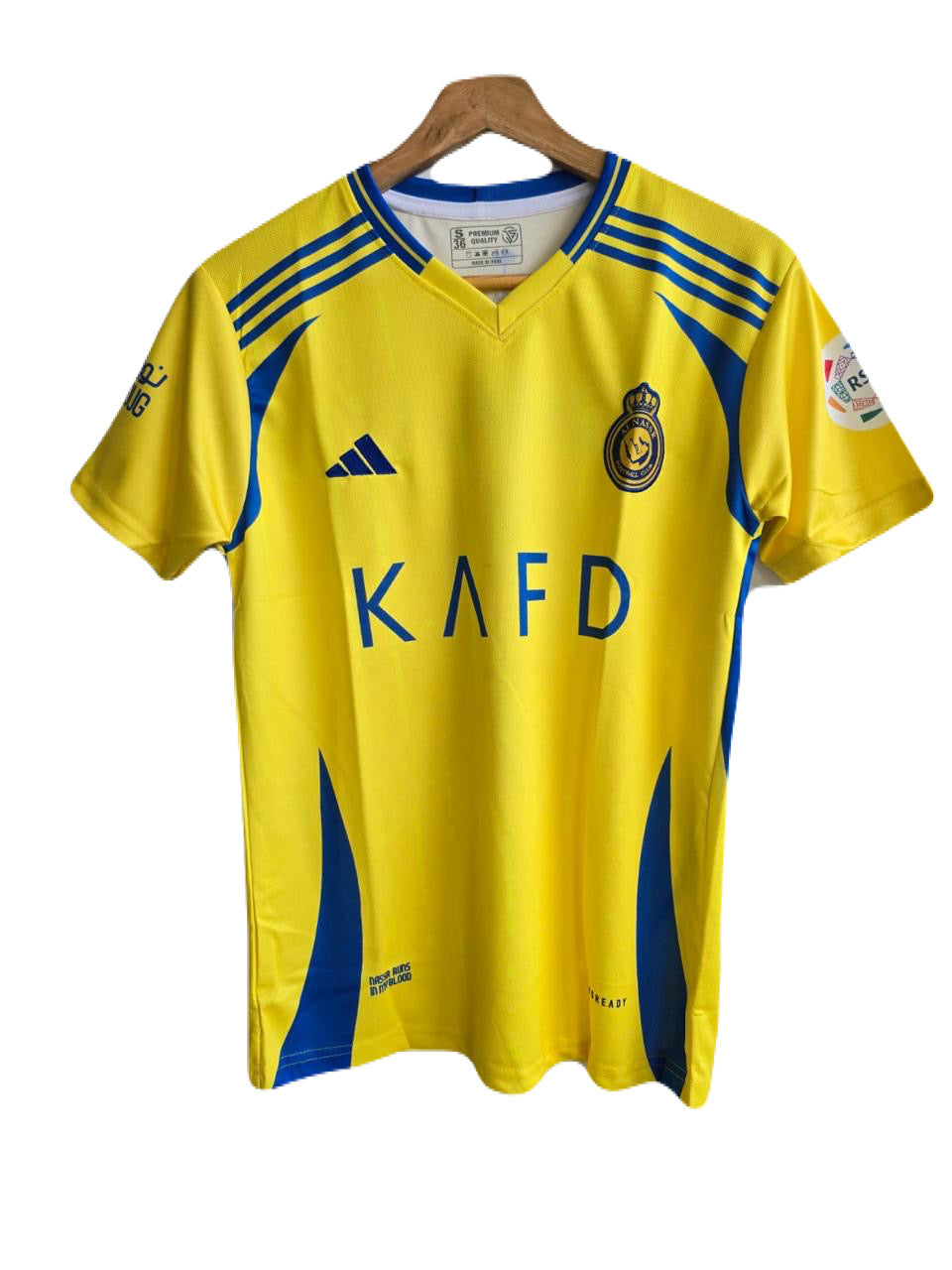 Alnassar ronaldo 2024/25 home jersey - P770 ms retro store