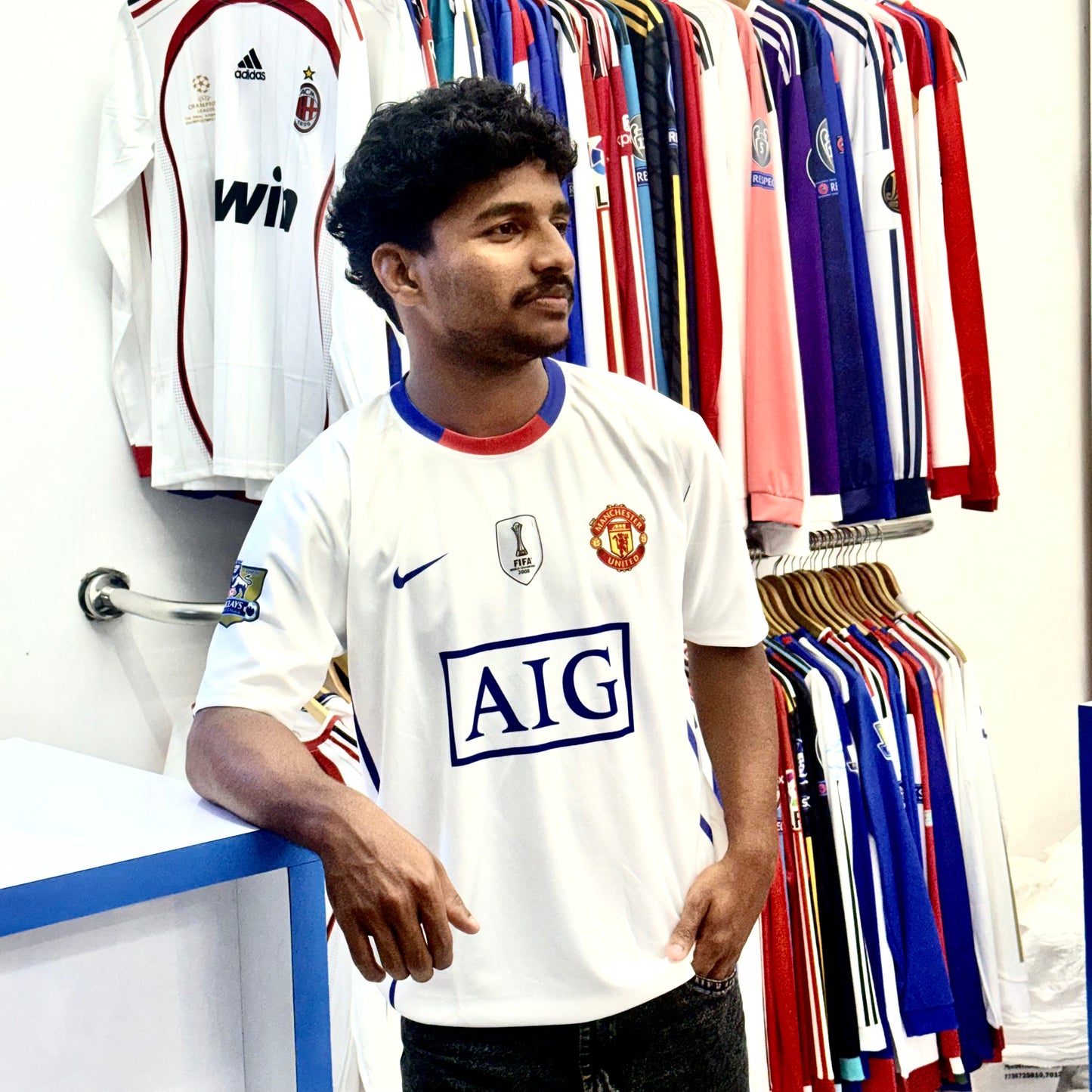 Best Retro jersey Manchester united 2008/09 away jersey Ronaldo 7 jersey P367 -ms retro store