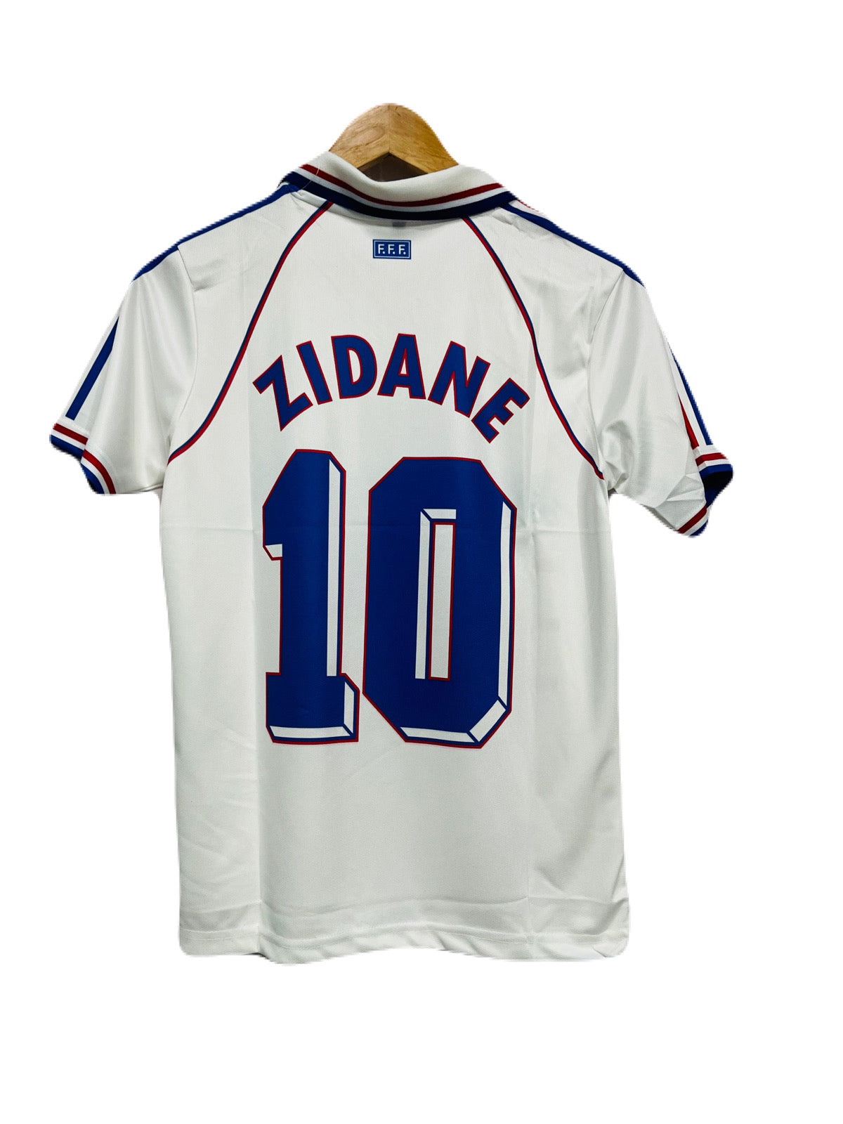 France 1998 World Cup jersey Zidane Half sleeve - Ms Retro Store