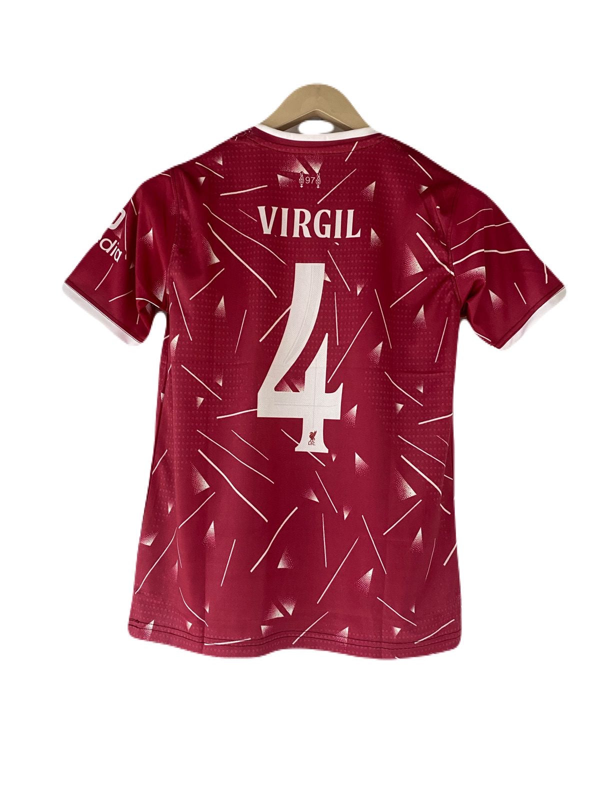 Virgil van dijk Liverpool Half Sleeve Sublimation jersey -