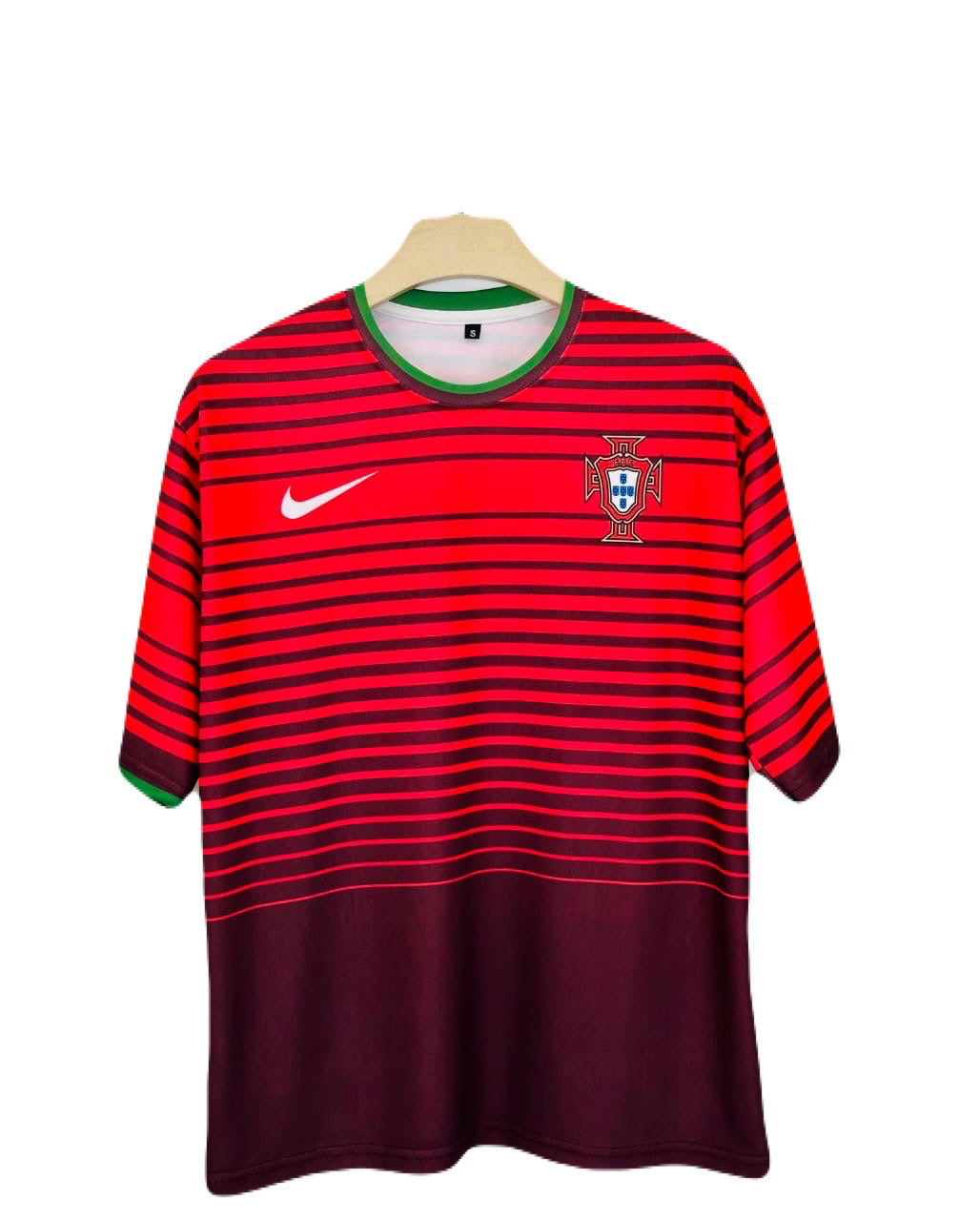 Portugal 2014 Home kit Ronaldo Five sleeve -Ms Retro Store
