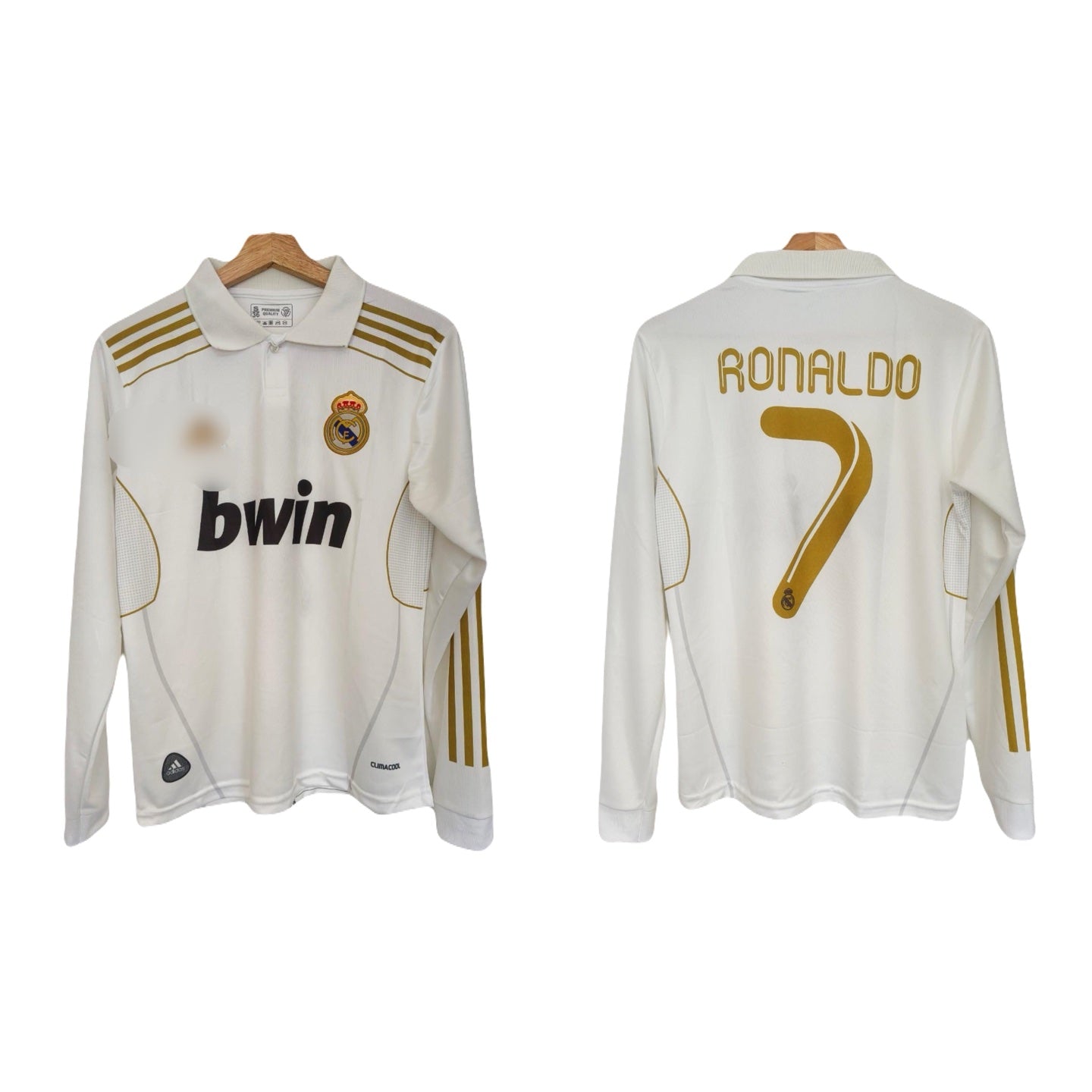 Best retro jersey Realmadrid 2011/12 home jersey Ronaldo full sleeve P30 - ms retro store