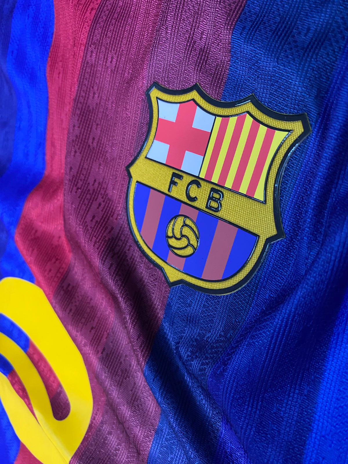 Barcelona player version 2026/27 Home kit half sleeve - P2529