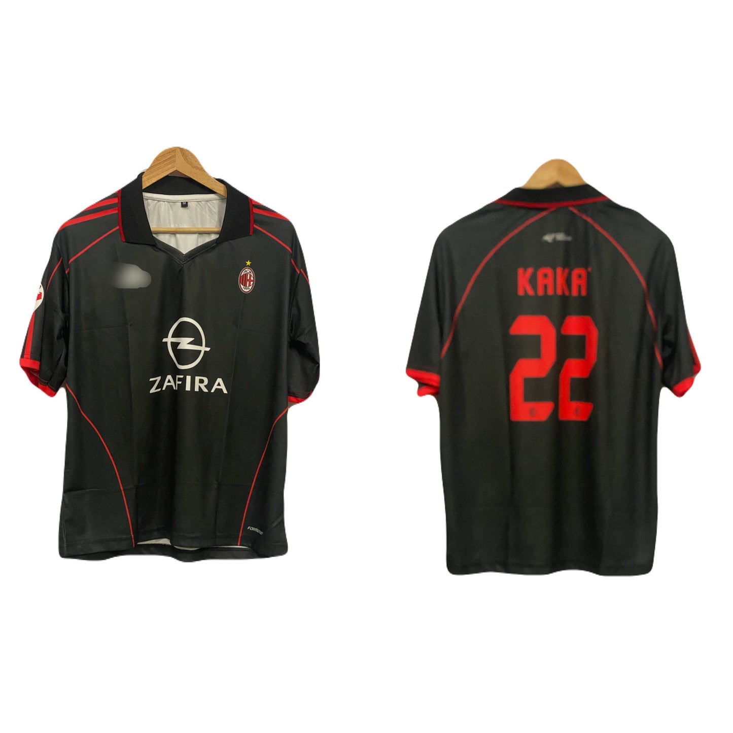 Ac Milan 2005-06 Third kit kaka Five sleeve - P118 - Ms Retro Store