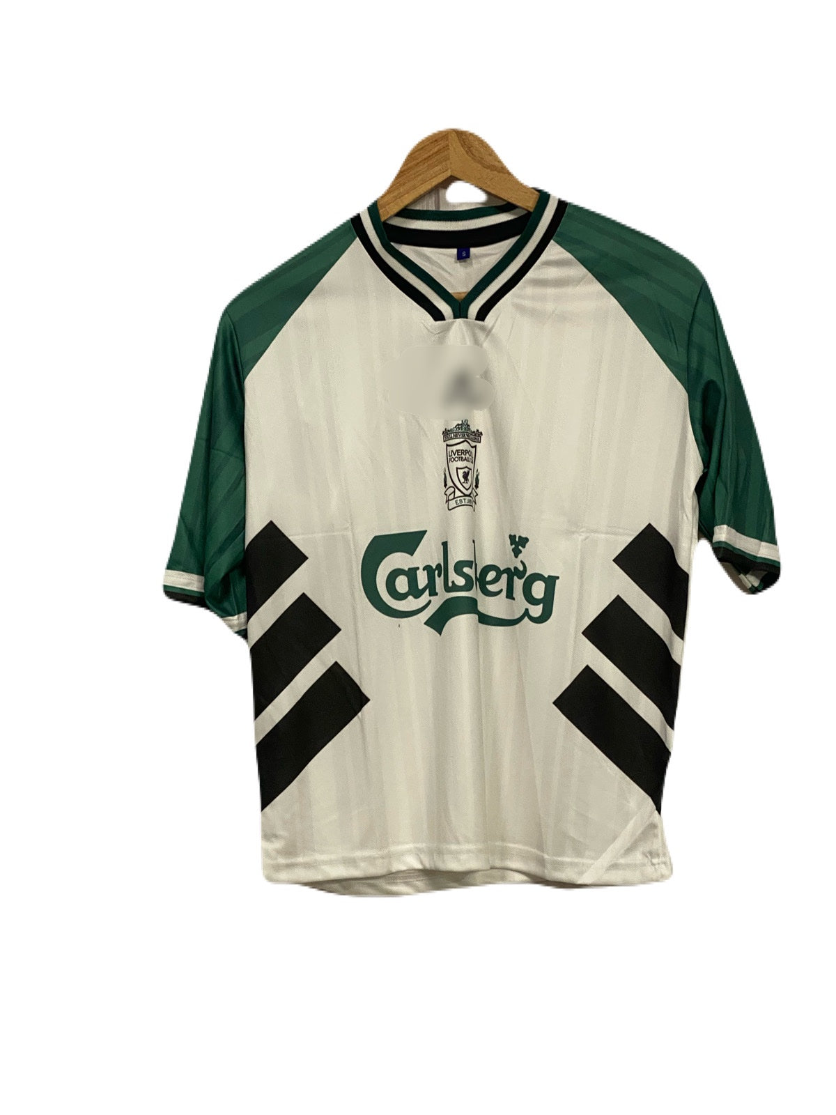 Liverpool 1993-95 Kit Five sleeve plain back - P216 - Ms Retro Store