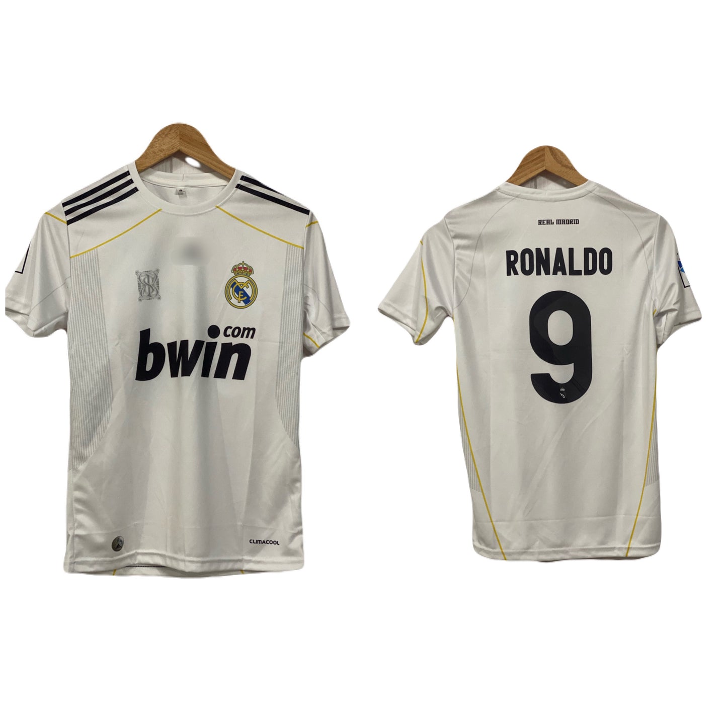 Real Madrid 2009/10 Home kit Ronaldo - P97 - Ms Retro Store