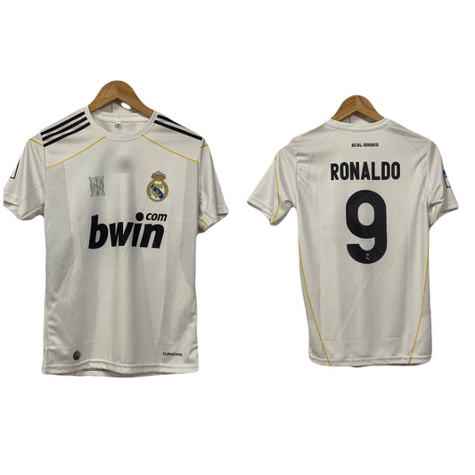 Real Madrid 2009/10 Home kit Ronaldo - P97 - Ms Retro Store