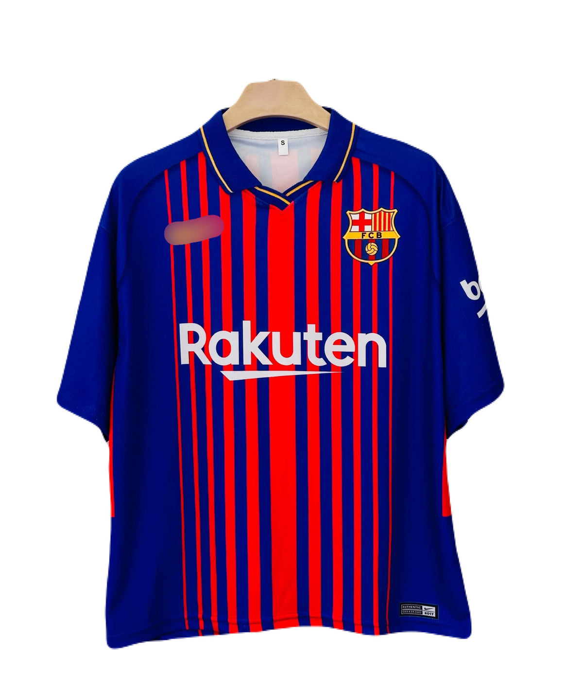 Messi Barcelona Jersey Five Sleeve collar Sublimation - P2789