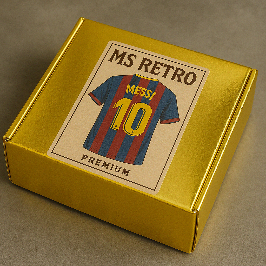 Lionel Messi Gold Mystery box by Ms Retro Store