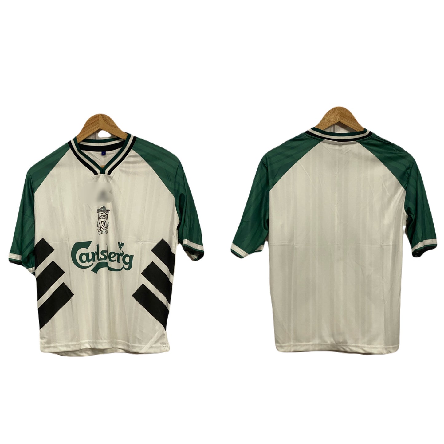Liverpool 1993-95 Kit Five sleeve plain back - P216 - Ms Retro Store