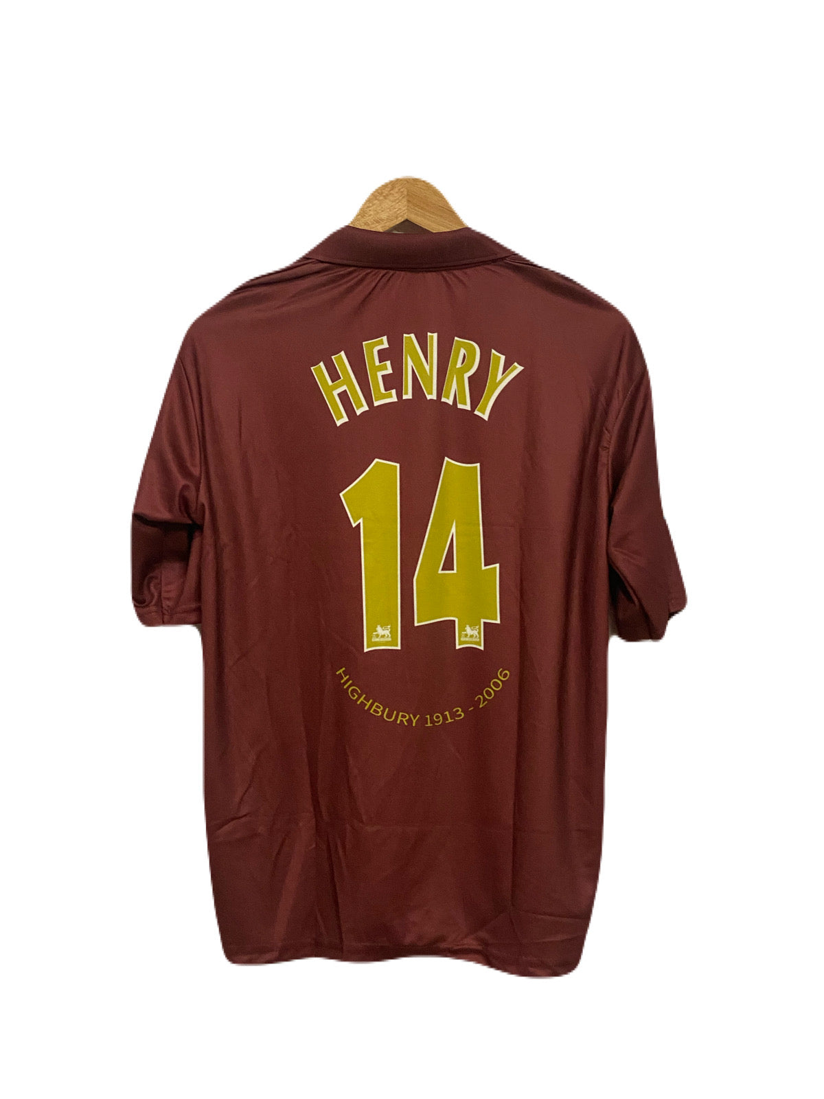 Arsenal 2006 Away Henry Five sleeve - P111 - Ms Retro Store