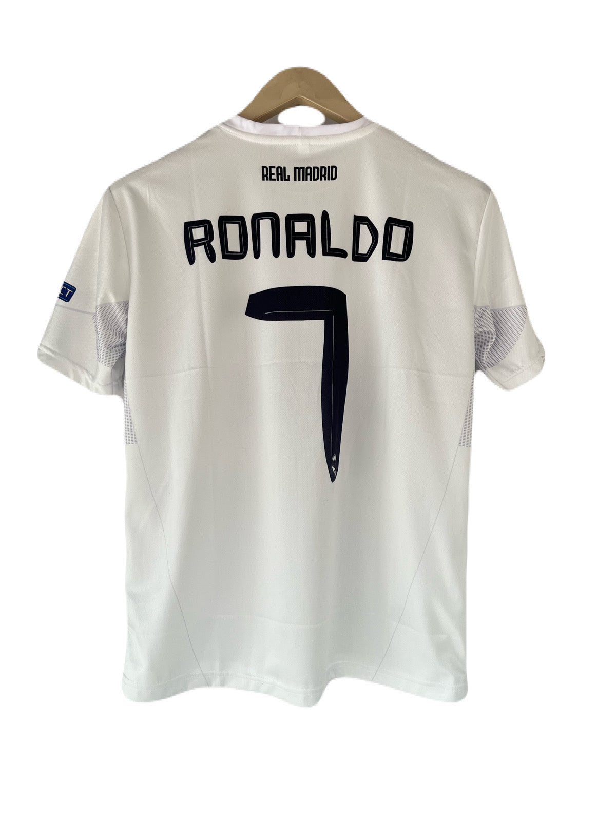 Real Madrid 2009/10 Home kit Ronaldo sublimation - Ms Retro Store