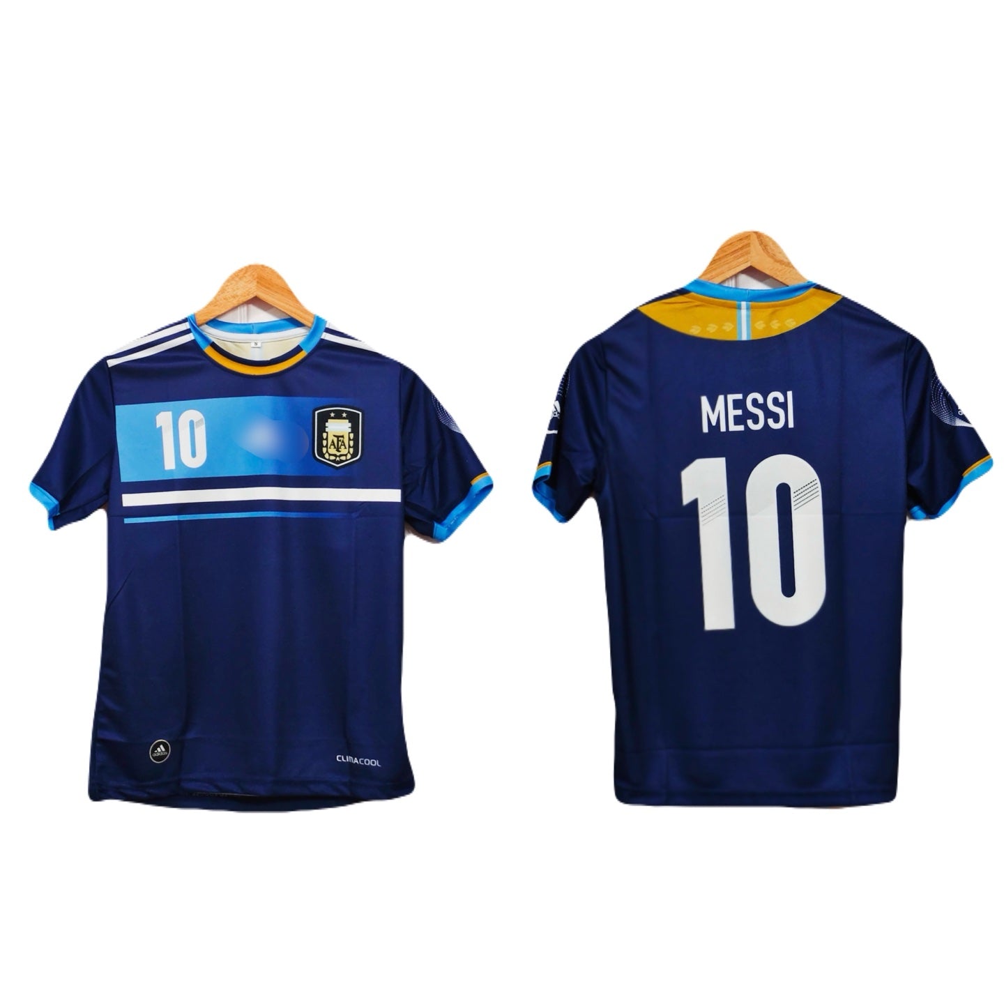 Argentina 2011-12 Away kit Messi Half sleeve - P272 - Ms Retro Store