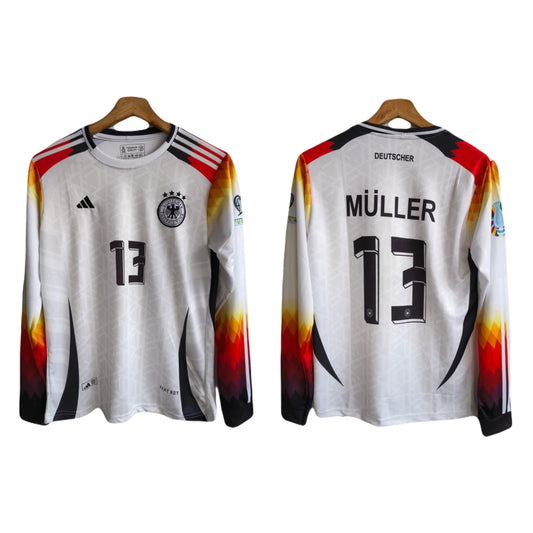 Germany 2024 full sleeve muller embroidery p504 - ms retro store