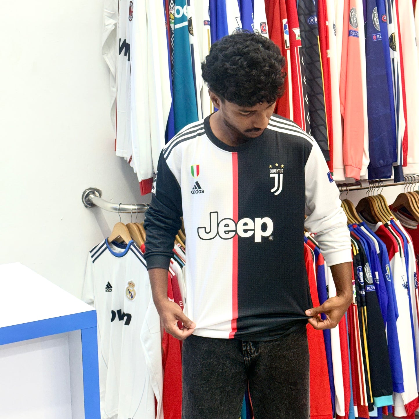 Juventus ronaldo full sleeve ronaldo P125 - ms retro store