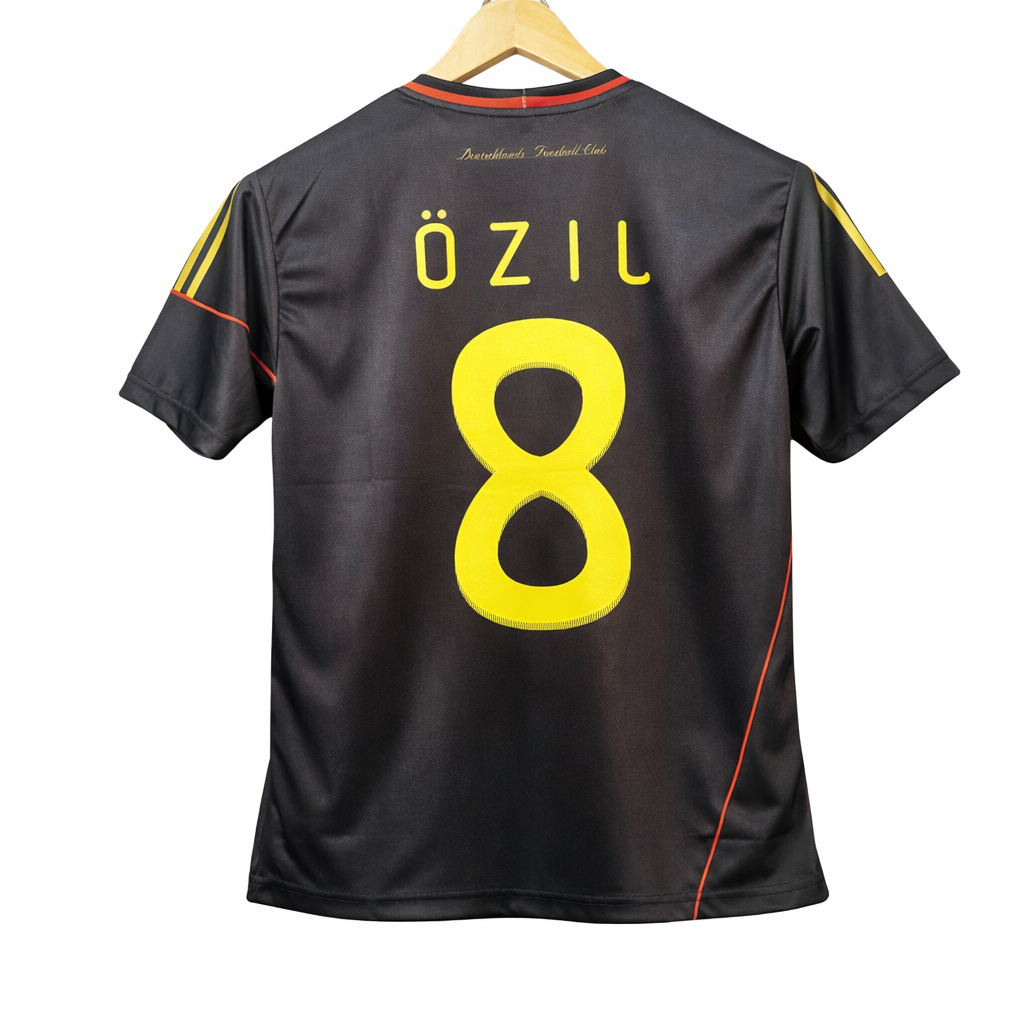 Germany 2010 Away kit ozil Half sleeve - P566 Ms Retro Store