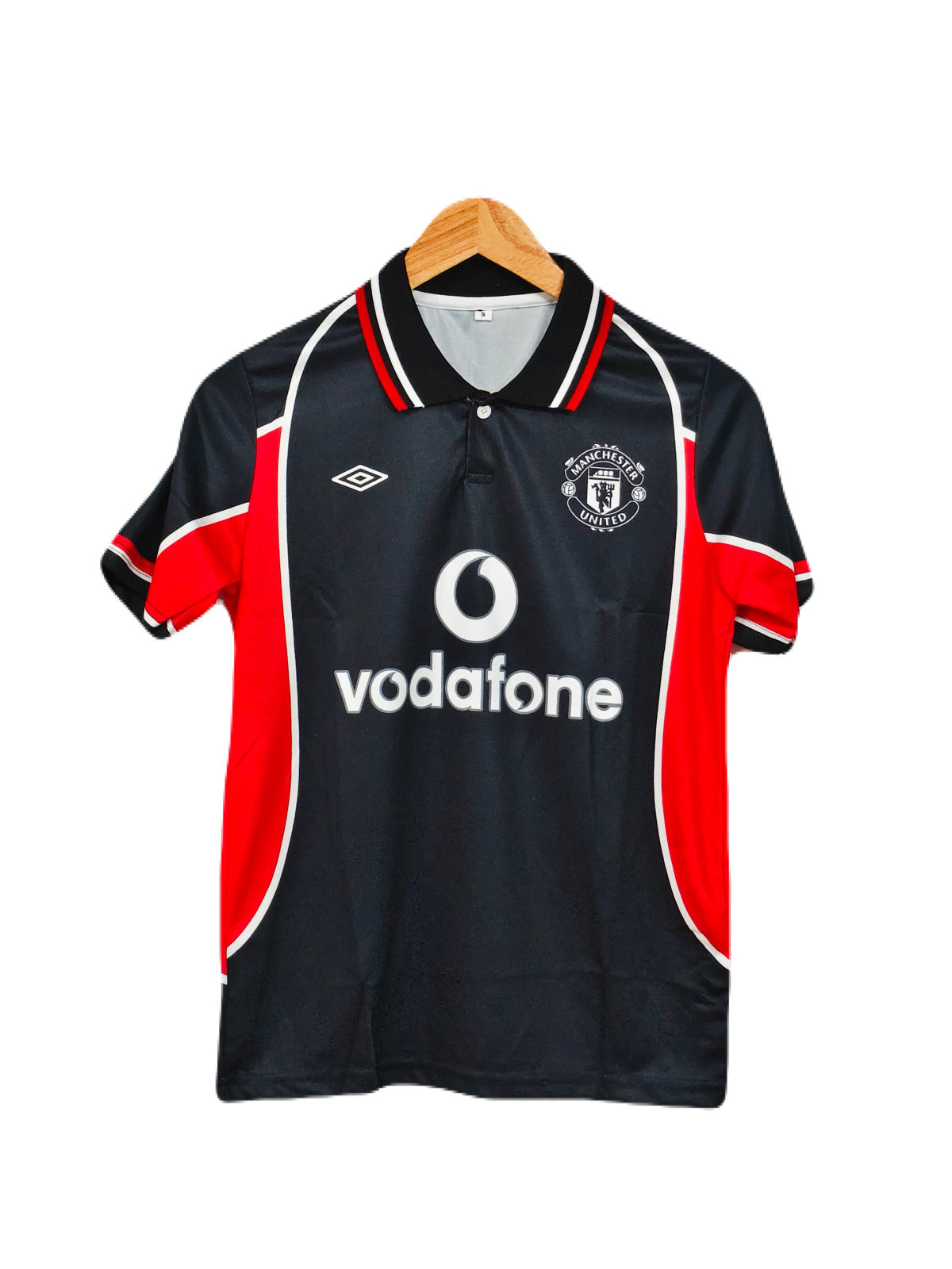 Manchester United 2000-01 Third kit Beckham Half sleeve - P308 - Ms Retro Store