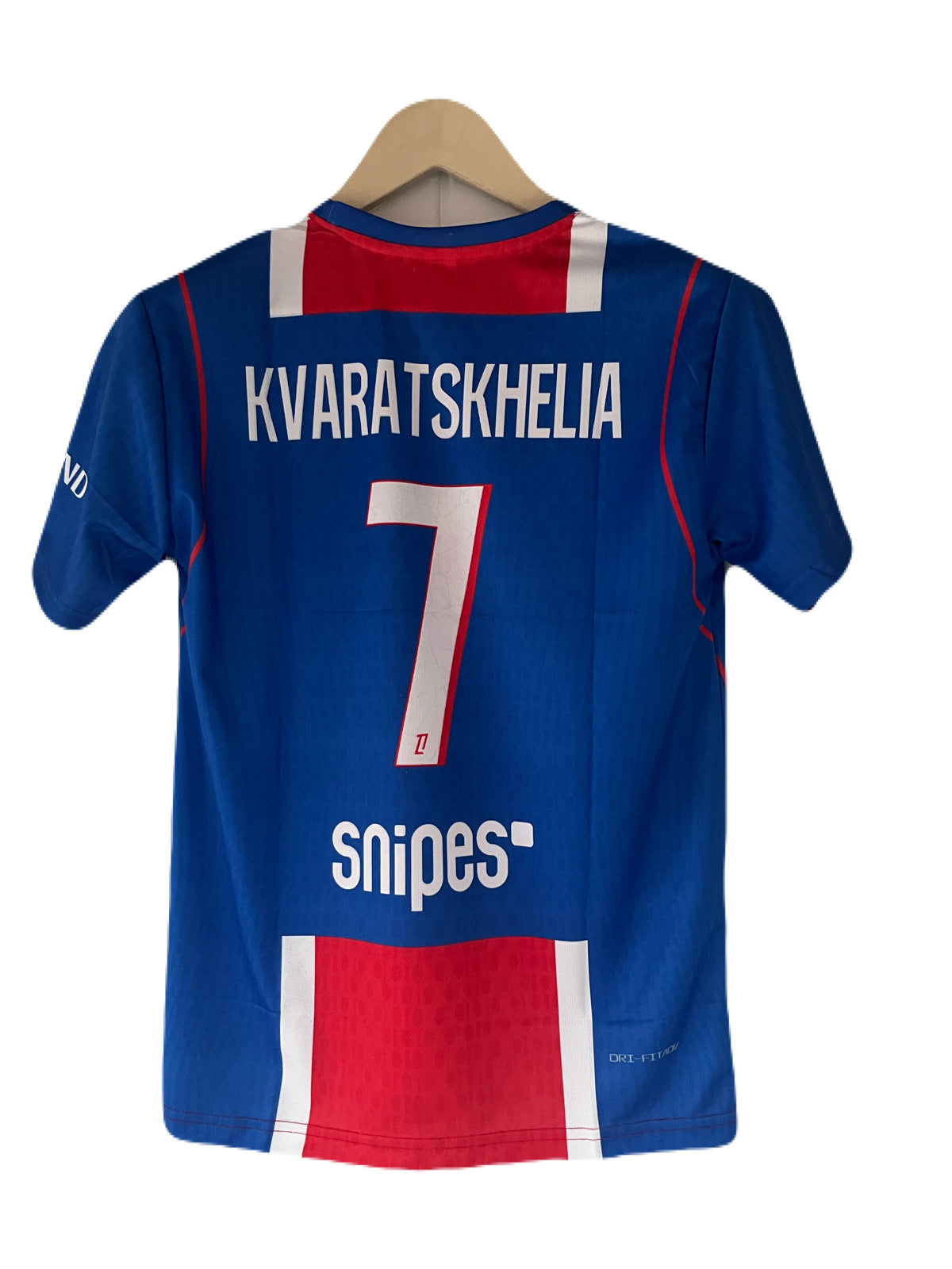 Kvaratskhelia Psg Home Kit Half Sleeve -