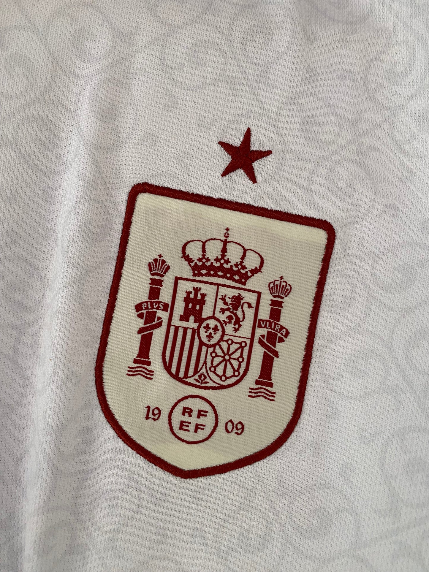 Pedri Spain 2026 World Cup Home Half Sleeve crew neck embroidery Jersey -
