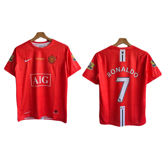 Best Retro jersey Ronaldo 2008 united ucl final edition Half sleeve P60 - ms retro store
