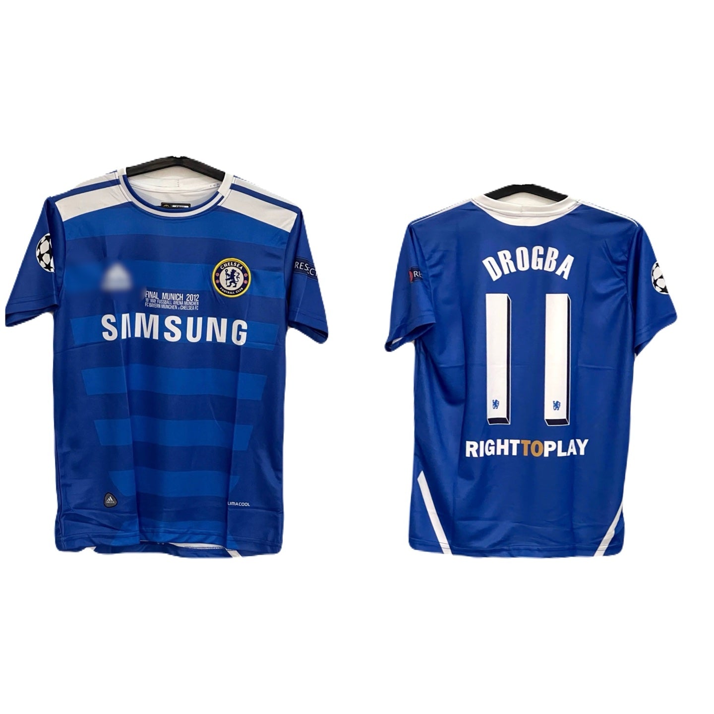 Best retro jersey Chelsea 2012 Ucl final edition Drogba P133 - ms retro store
