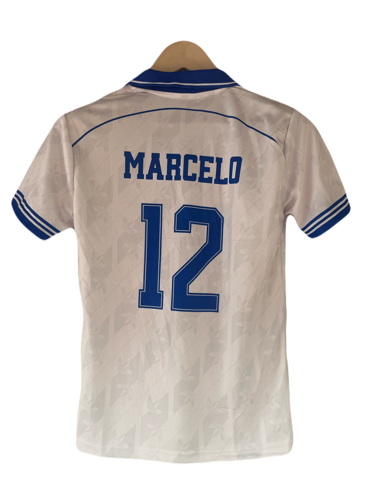 Marcelo Real madrid Home 2012 half sleeve collar jersey -