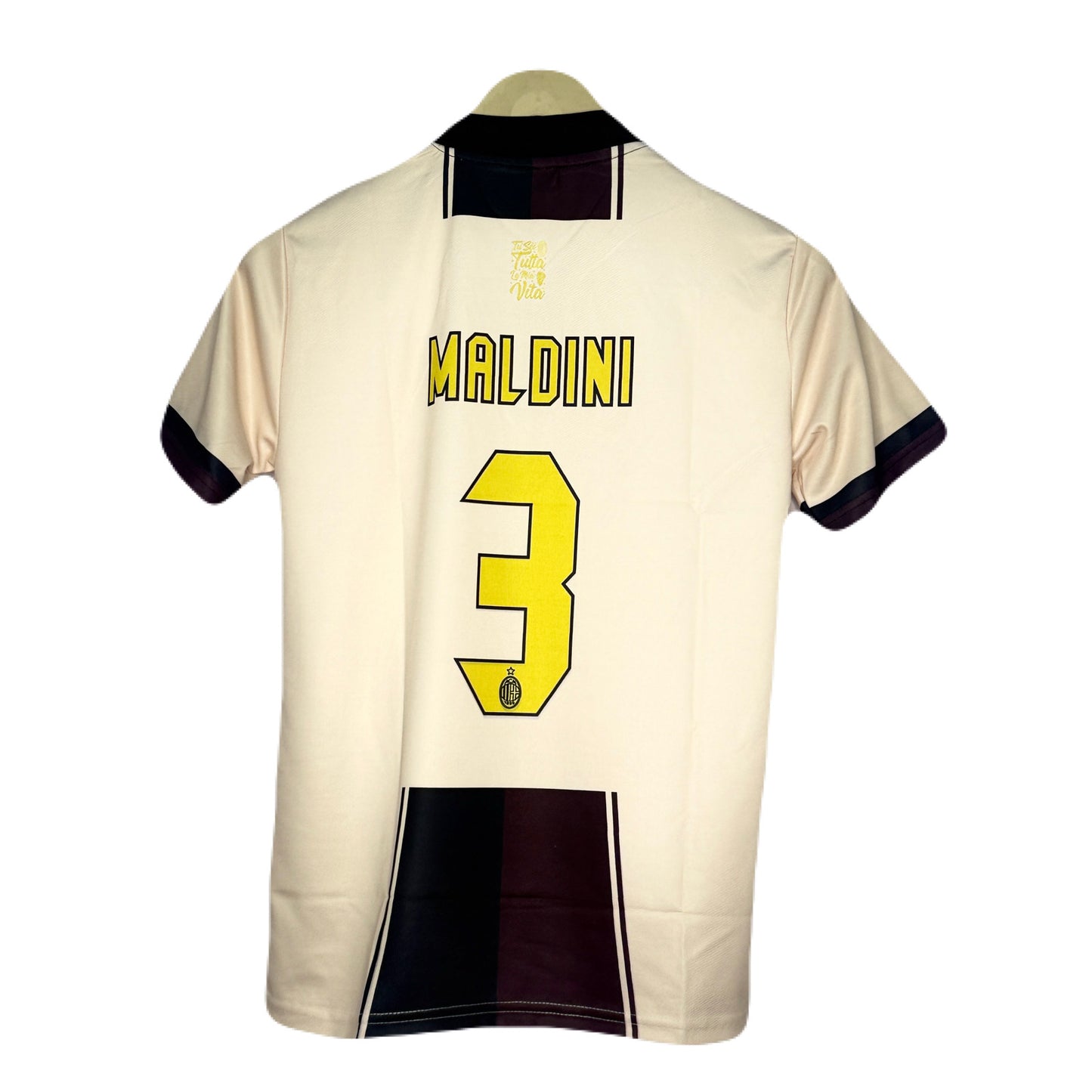 Ac Milan 2023-24 Fourth Kit Maldini Half Sleeve -P1295 Ms Retro Store