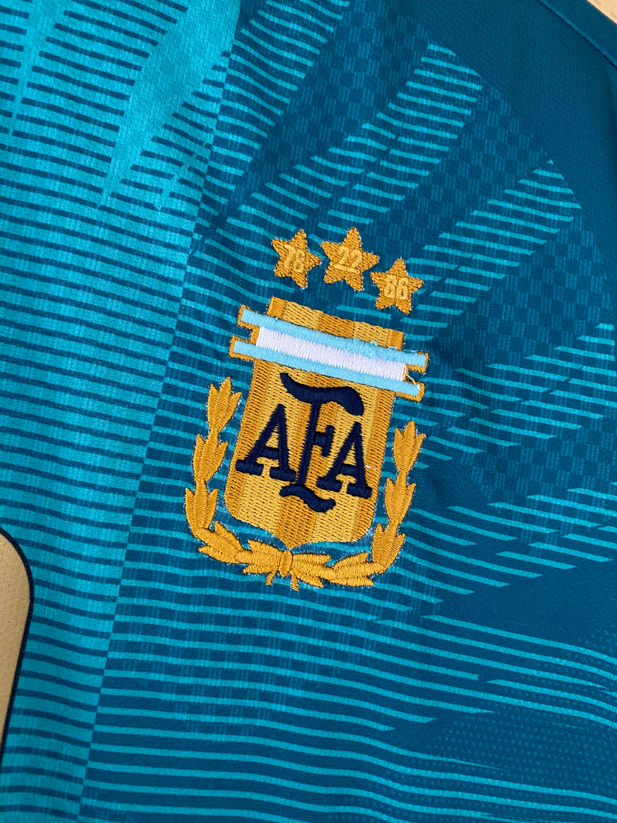 Messi Argentina Half Sleeve embroidery jersey - P2765