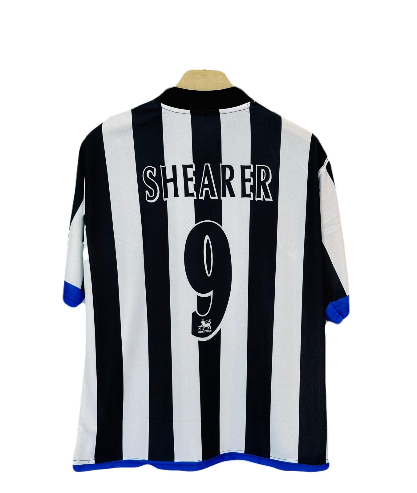 New castle 2000/2001 Home jersey SHEARER - P726 Ms retro store