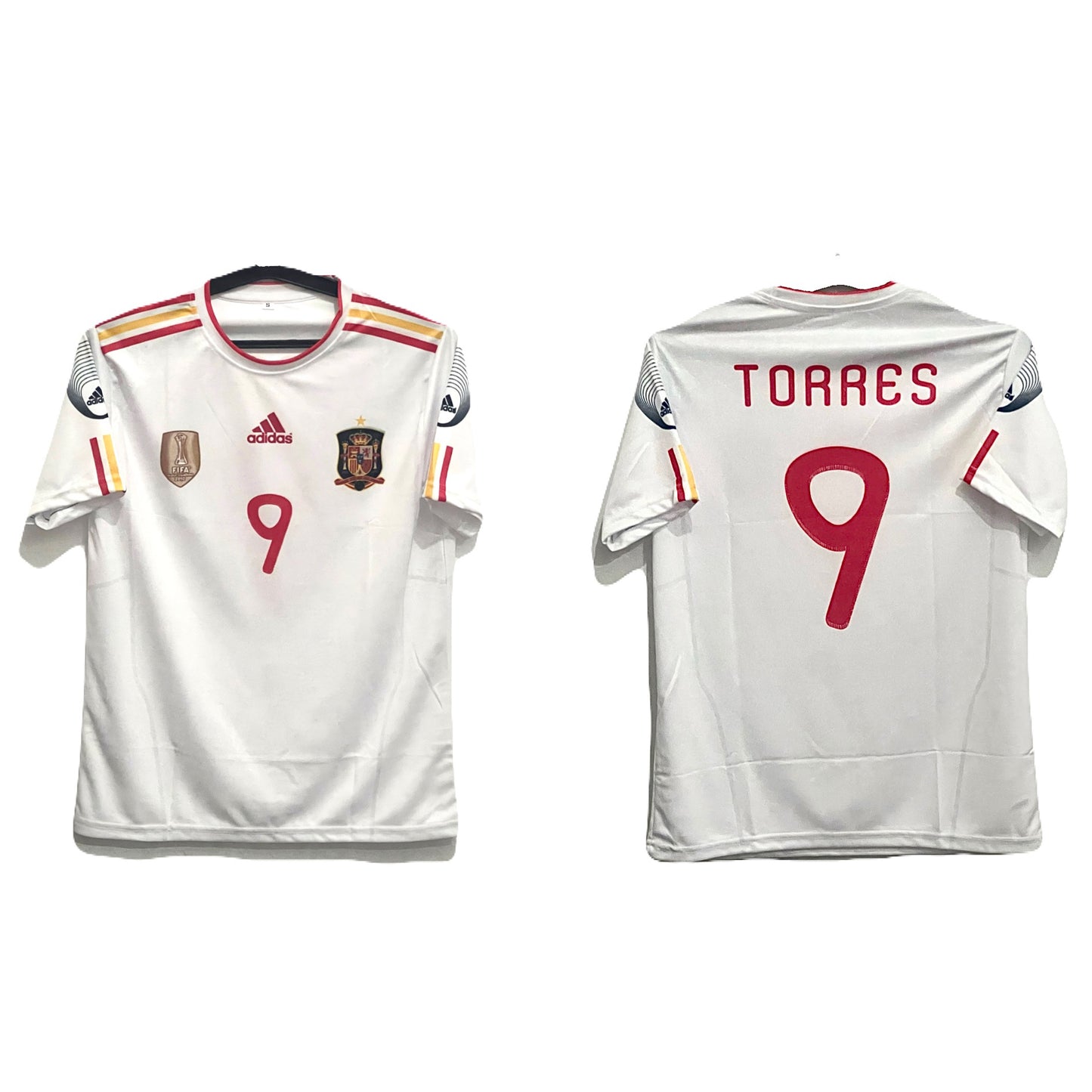 Best retro jersey spain 2011 away jersey Torres - p809 -ms retro store