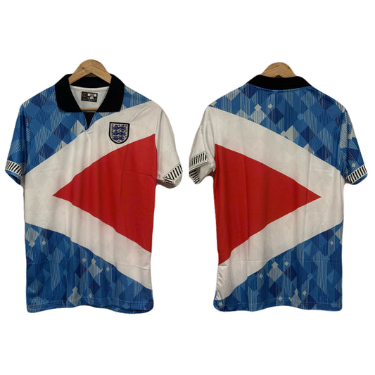 England 1990 Mashup kit Plain back Half sleeve - Ms Retro Store