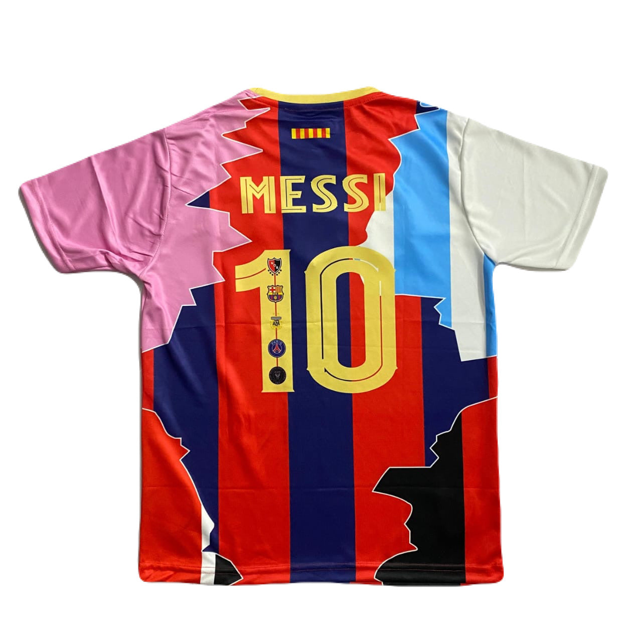 Leo messi all time club jersey embroidery Limited edition