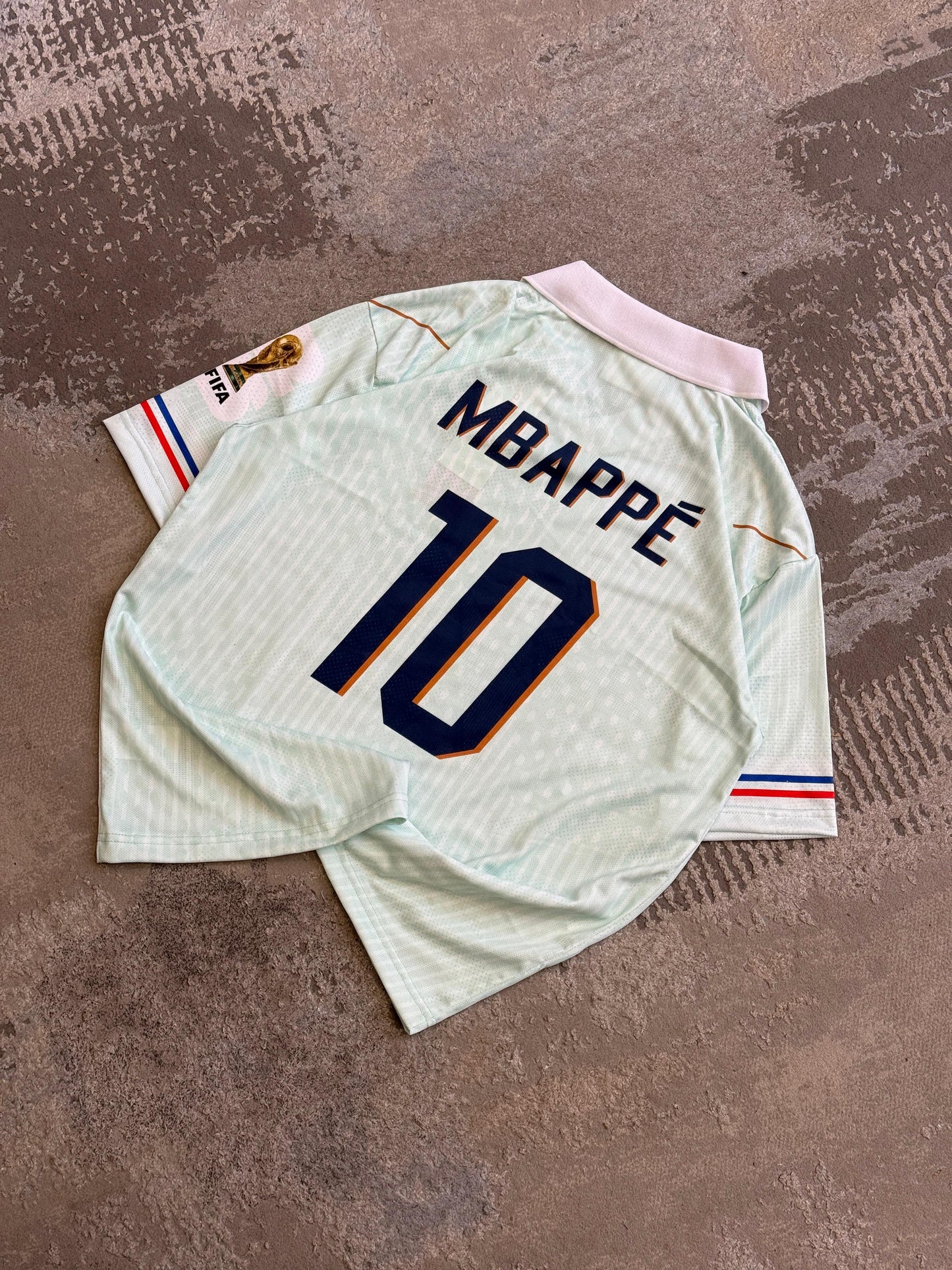Mbappe France 2026 Away World Cup Premium Quality Collar Five Sleeve Sublimation - P1984