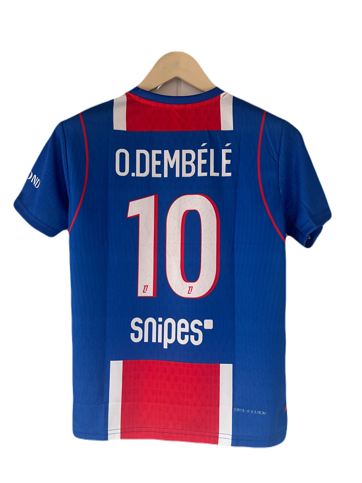 Dembele Psg Home Kit Half Sleeve -