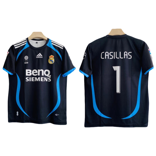 Casillas realmadrid away jersey P350 -ms retro store