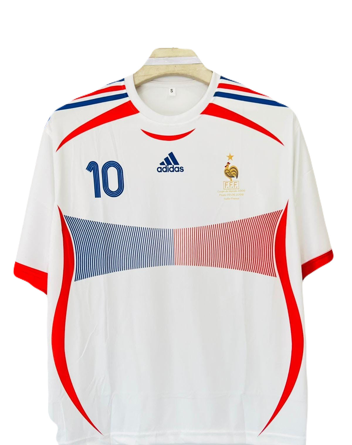 France 2006/07 five sleeve zidane P139 - ms retro store