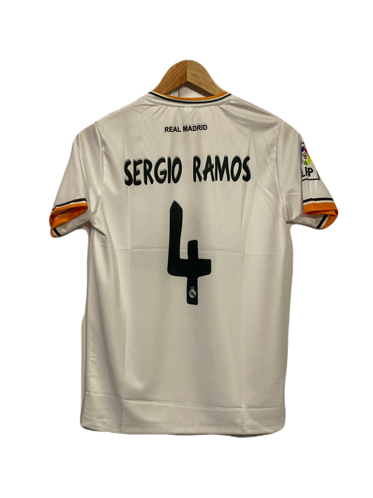Real madrid 2014 home sergio ramos - ms retro store