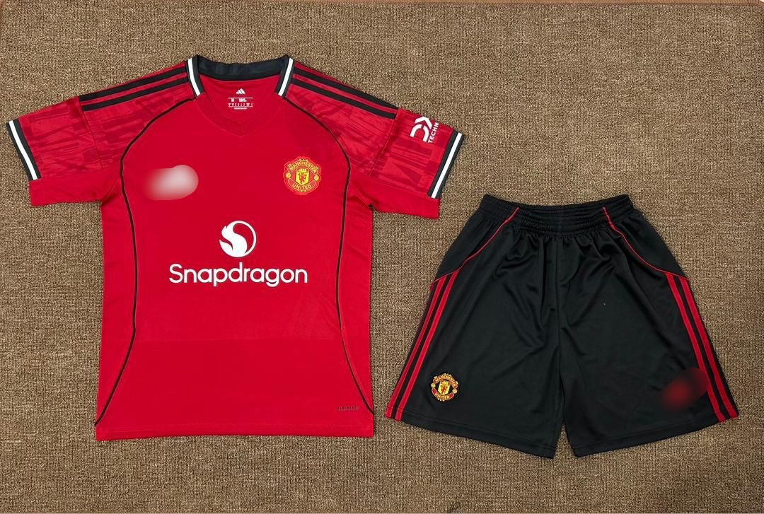 Manchester united 2025/26 Home jersey - Ms retro store