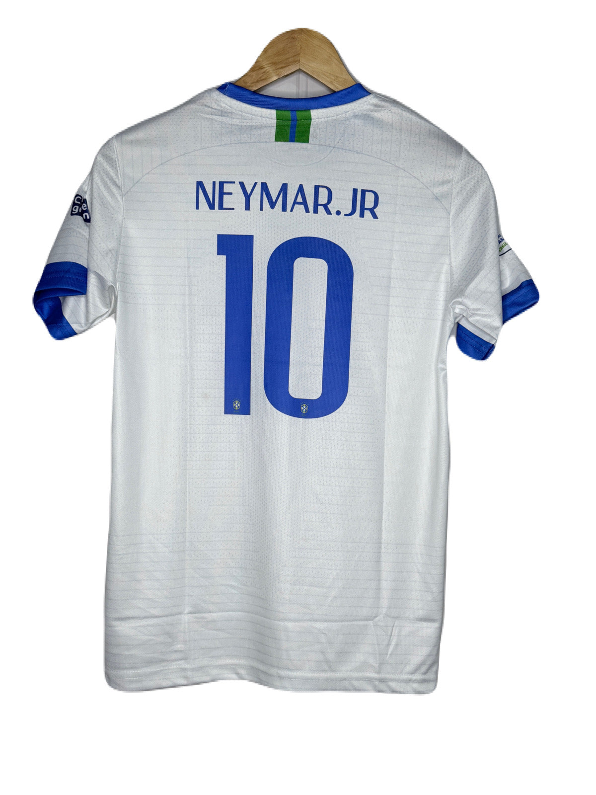 Brazil 2019 Away Kit Neymar jr Half Sleeve - P1022 Ms Retro Store