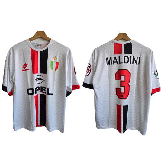 Ac milan 1996/97 away jersey maldini - P170 -ms retro store