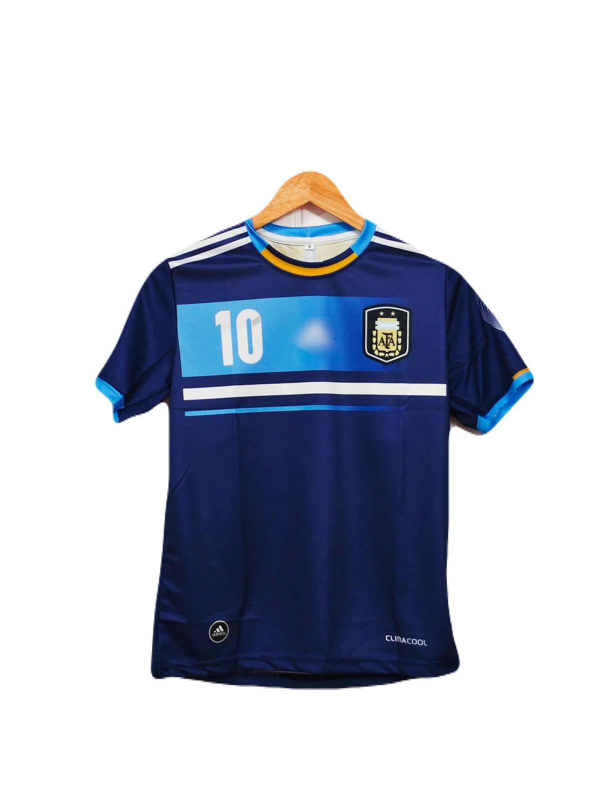 Argentina 2011-12 Away kit Messi Half sleeve - P272 - Ms Retro Store