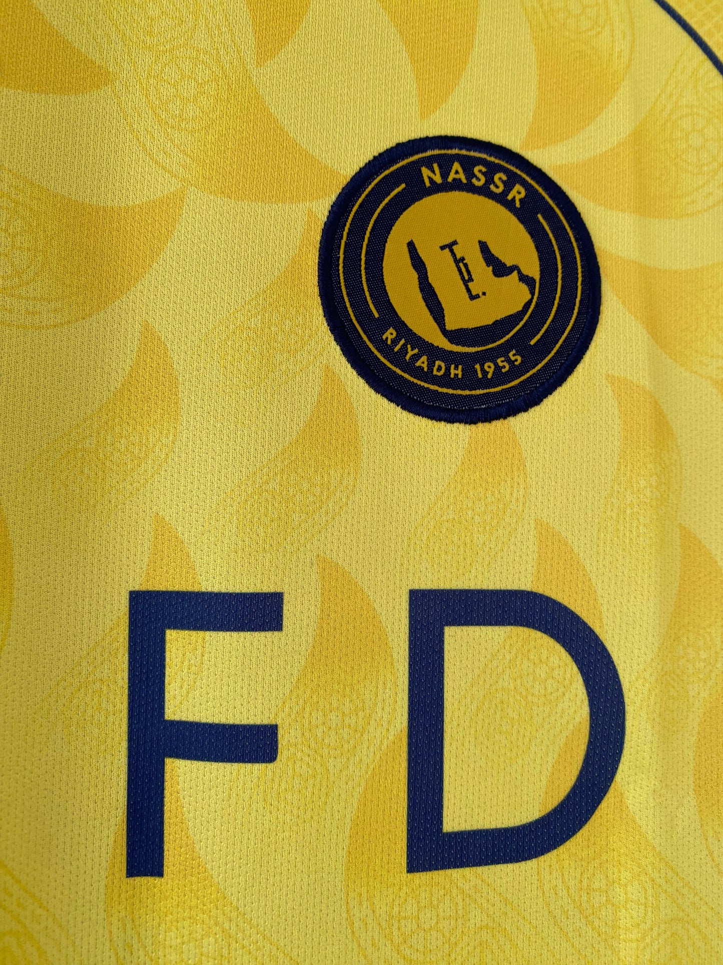 Ronaldo Al nassr home Half Sleeve embroidery jersey - P2082